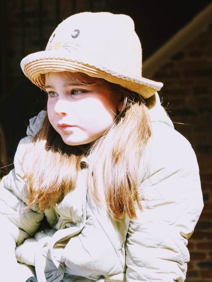 September - Contemplating by Christine Hainsworth